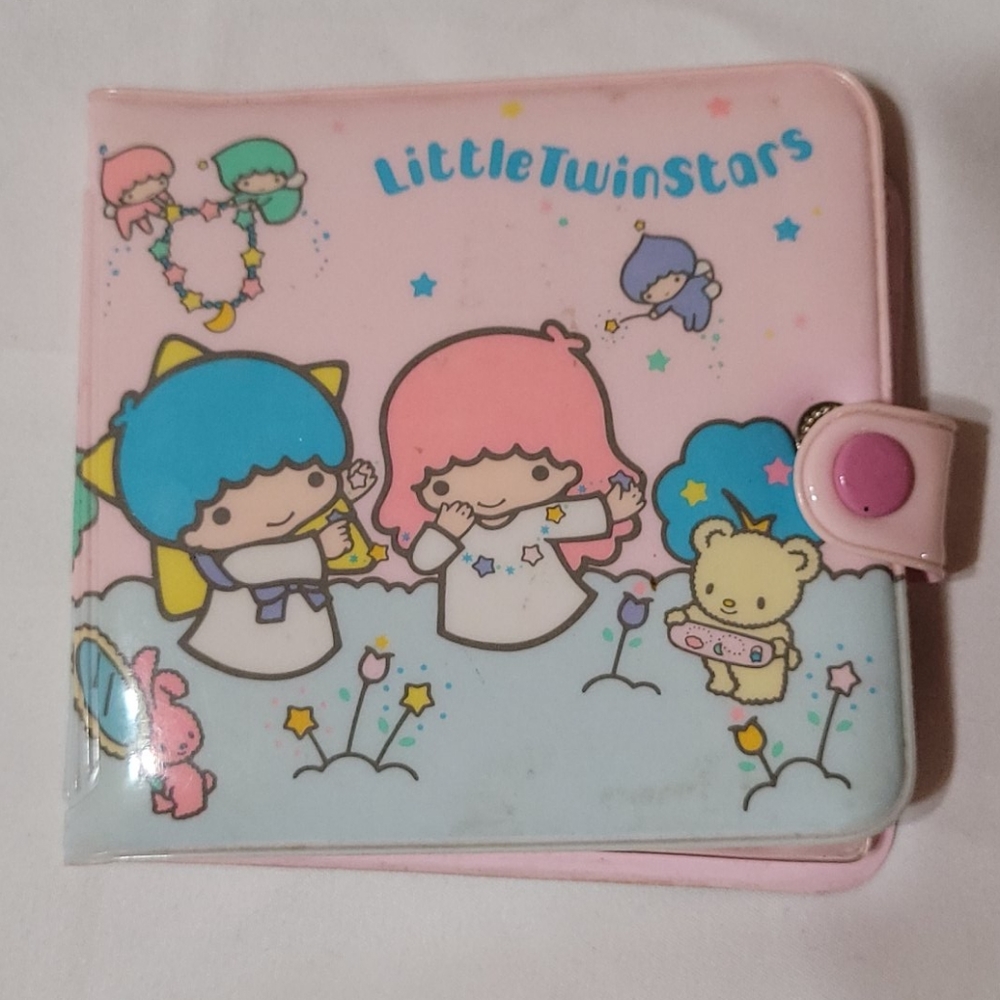 Vintage 1984 Sanrio little twin stars wallet